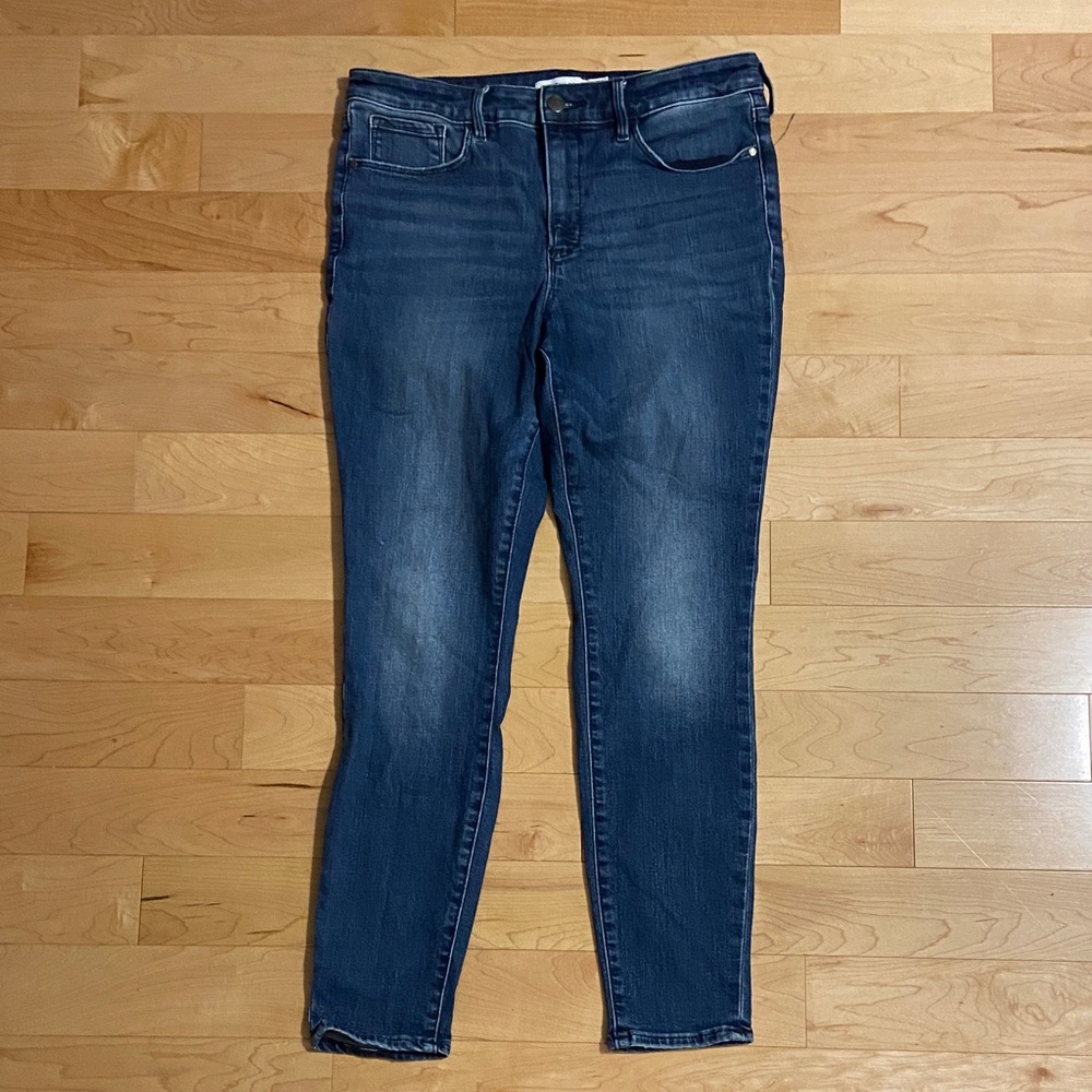 Athleta Sculptek Blue Women's Skinny Jeans